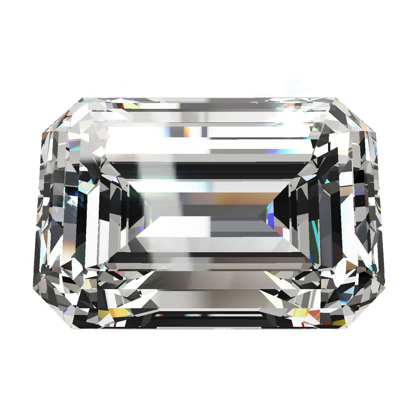 Emerald cut, 2.01 ct