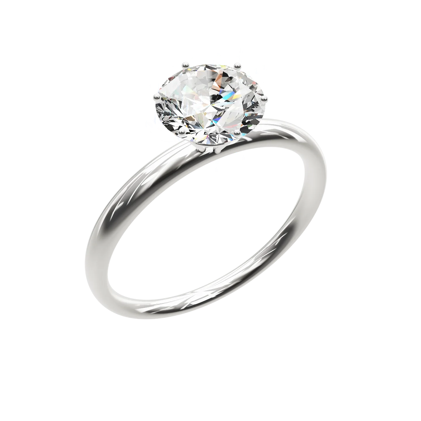 Round solitaire, a rendered design study